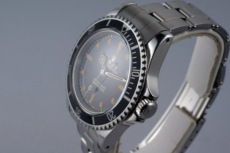 1965 Rolex Submariner 5513 Glossy Gilt Dial