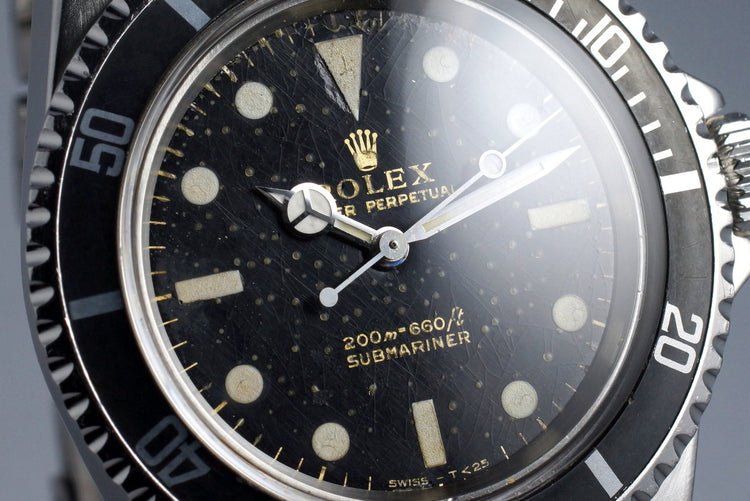 1966 Rolex Submariner 5513 Gilt Dial