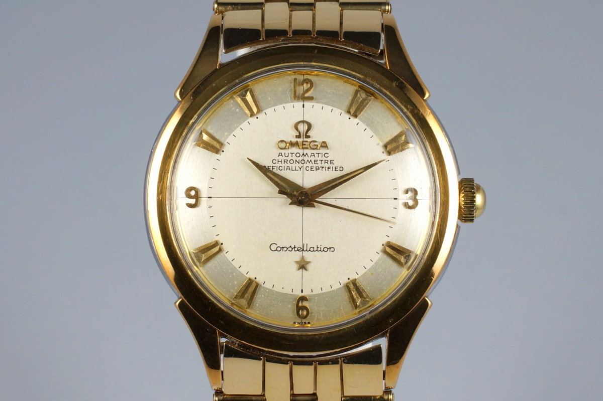 HQ Milton - 1950's Omega Gold Shell Constellation 2652 Calibre 354