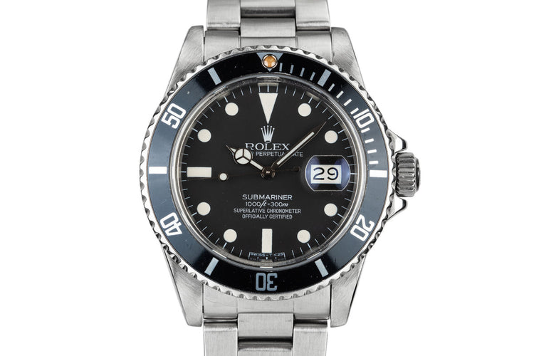 1983 Rolex Submariner 16800 Matte Dial