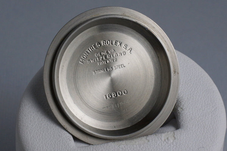 1982 Rolex Submariner 16800 with Box and Papers