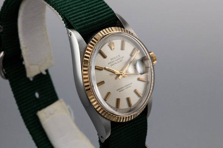 1969 Rolex Two-Tone DateJust 1601Silver Dial