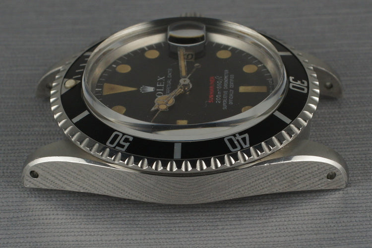 1969 Rolex Red Submariner 1680 Meters First Mark II BROWN Dial with Box and Papers