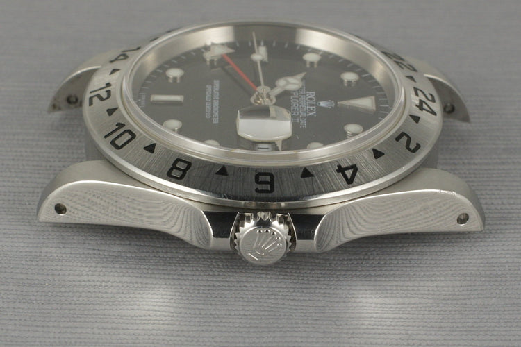 1997 Rolex Explorer II 16570 Black Dial with Papers