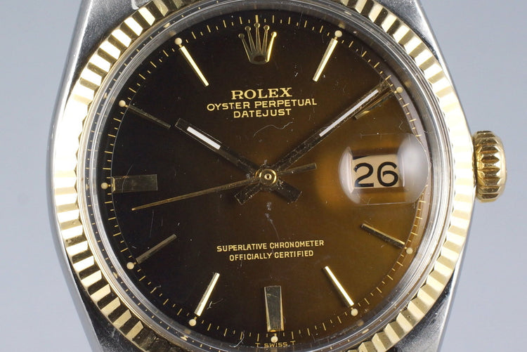 1966 Rolex Two Tone DateJust 1601 Tropical Dial