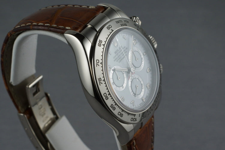 2002 Rolex 18K WG Daytona 116519