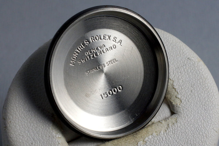 1982 Rolex Date 15000 White Roman Dial