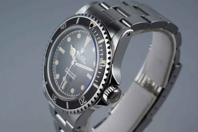 1963 Rolex Submariner 5512 PCG Gilt Glossy Chapter Ring Dial