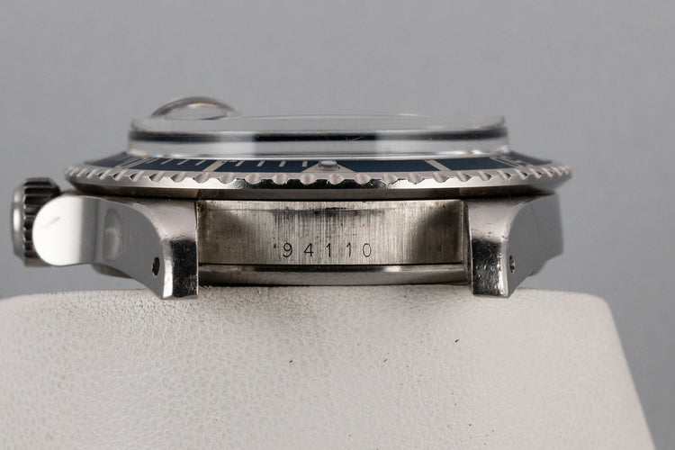 1979 Tudor Snowflake Submariner 94110 Blue Dial with Box and Papers