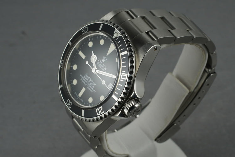 1981 Rolex Sea Dweller 1665 Box and Papers