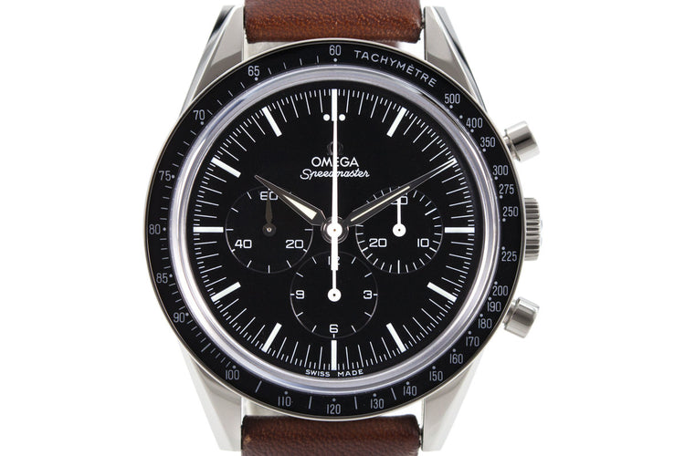 2015 Omega Speedmaster 311.32.40.30.01.001 Ltd 50th Anniversary ‘Straight Lug’ with Box + Papers
