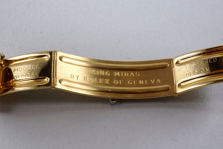 1972 Rolex YG King Midas 9630 with Original Box