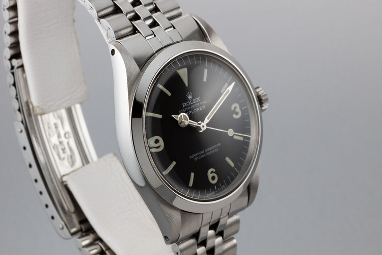 1969 Rolex Explorer 1016 Matte Dial with Double Punch Papers