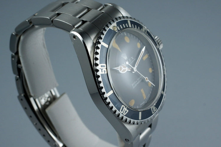1968 Rolex Submariner 5513 Meters First