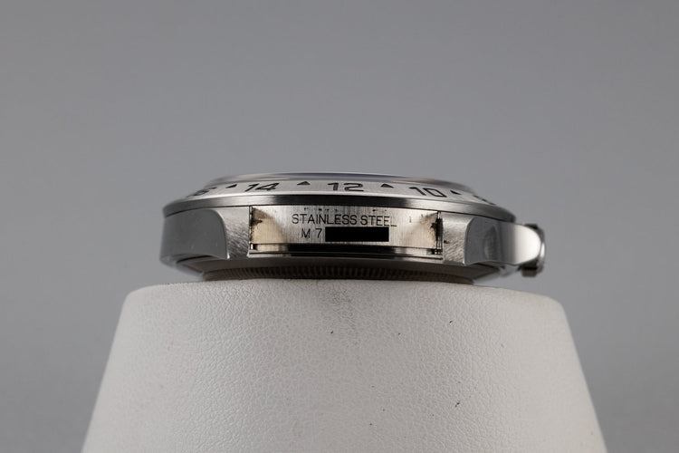 2007 Rolex Explorer II 16570 with Black Dial with Box and Papers and 3186 Movement
