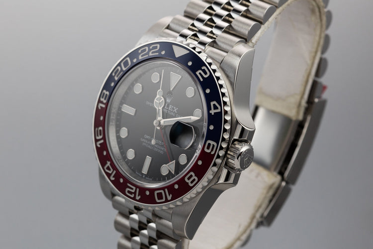 2018 Mint Rolex Ceramic GMT-Master II 126710BLRO With Box and Papers
