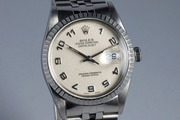 1986 Rolex DateJust 16030 with Cream Computer Dial