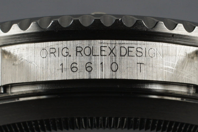 2002 Rolex Submariner 16610