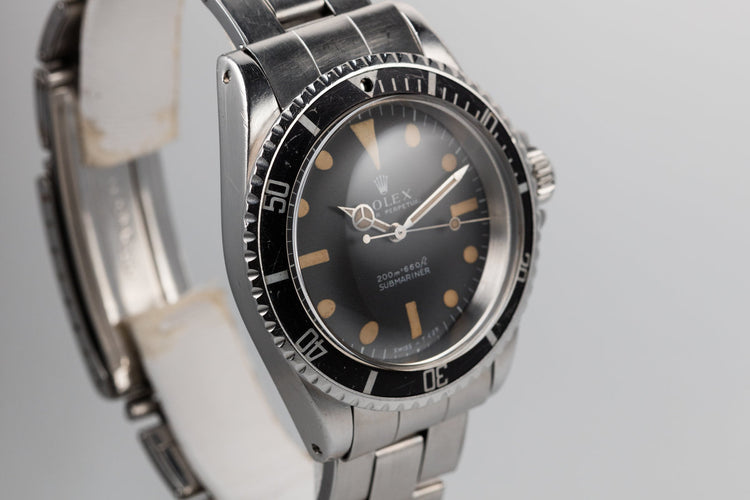 1968 Rolex Submariner 5513 with Meters First Dial