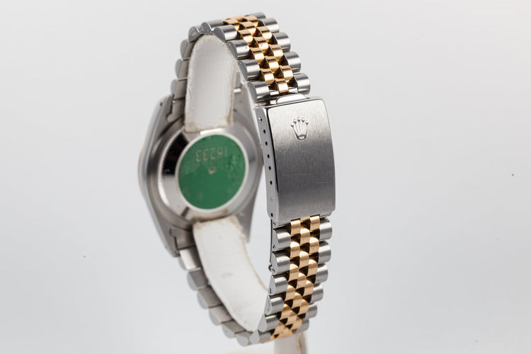 1988 Rolex Two Tone Date-Just 16233 with Box and Papers