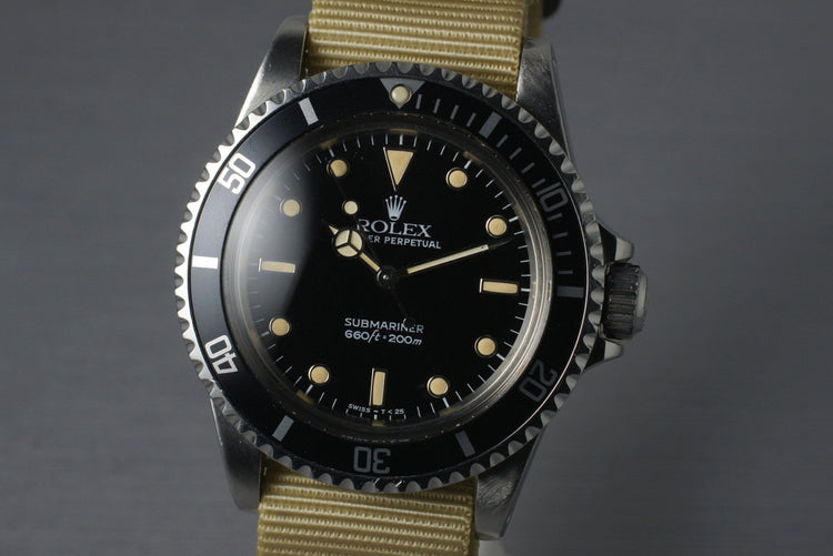 1985 Rolex Submariner 5513