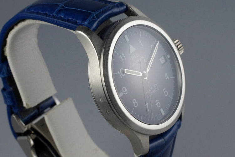 IWC Platinum Pilot’s Mark XII with IWC Service Box and Service Papers