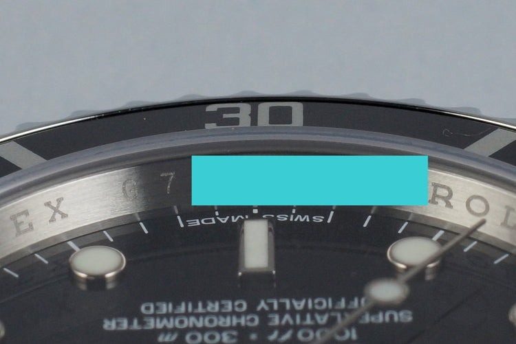 2010 Rolex Submariner 14060M with 4 Line Dial