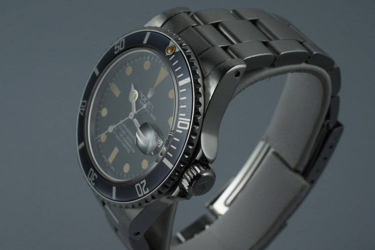 1982 Rolex Submariner 16800