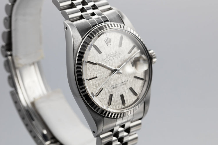 1985 Rolex DateJust 16014 with Linen Dial