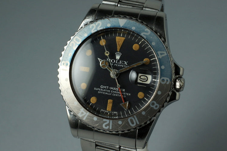 1978 Rolex GMT 1675 with Dark Orange Patina