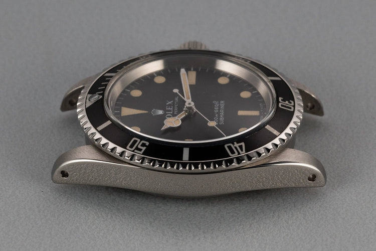 1968 Rolex Submariner 5513 Meters First Dial with Box and Service Papers