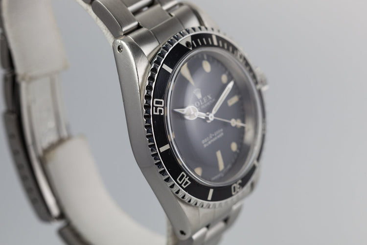 1968 Rolex Submariner 5513 Serif Dial