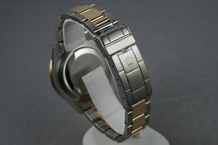 1987 Rolex Submariner 18K/SS Blue Dial 16803