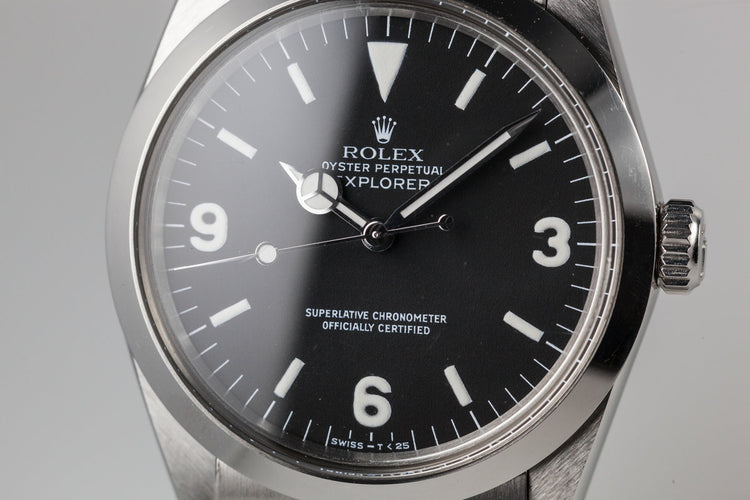 1990 Rolex Explorer 1016 in Mint Condition with Box and Papers