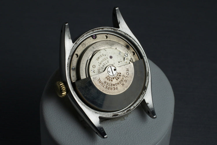 1953 Rolex Two Tone Datejust 6155 with Red Datejust Dial