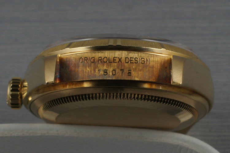 1987 Rolex Bark Day Date 18078