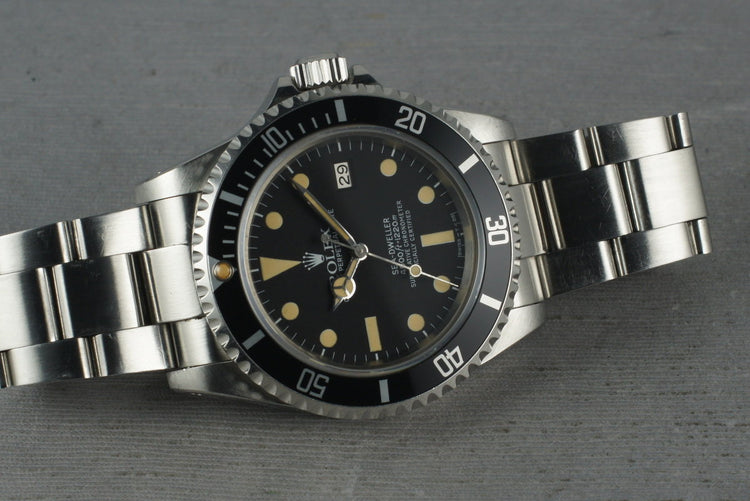 1980 Rolex Sea Dweller 16660 with Box and Papers