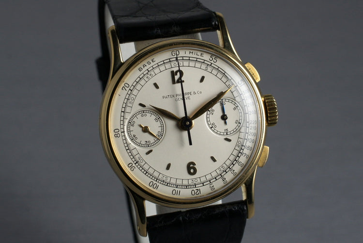 1950’s 18K YG Patek Philippe 130 Chronograph