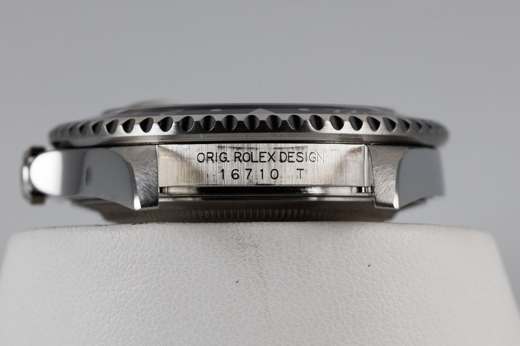 2005 Rolex GMT-Master II 16710 with "Pepsi" Bezel insert with Box and Papers