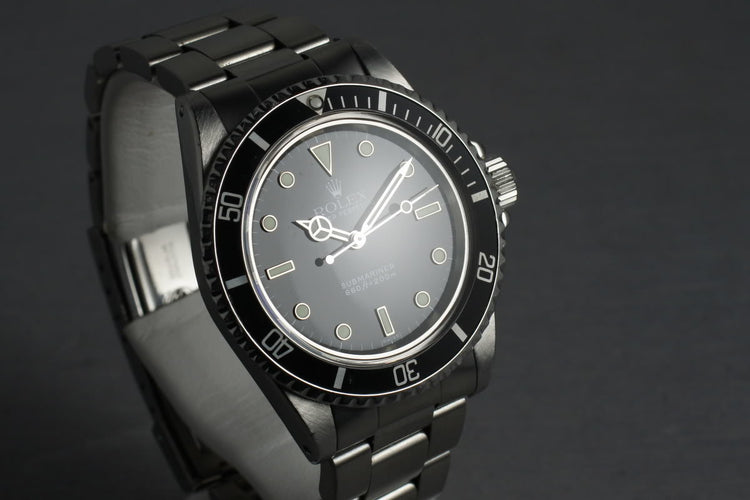 Rolex Submariner 5513 with WG surrounds