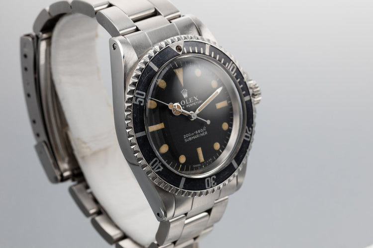 1968 Rolex Submariner 5513 with Meters First Dial