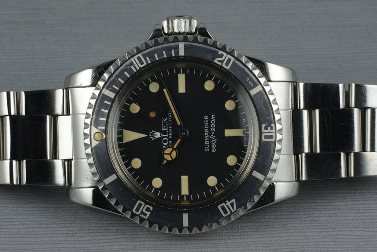 1982 Rolex Submariner 5513 Mark 4 Maxi Dial4