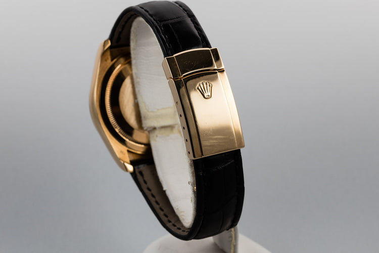 2003 Rolex 18K Gold DateJust 116138 with Mother of Pearl Diamond Dial