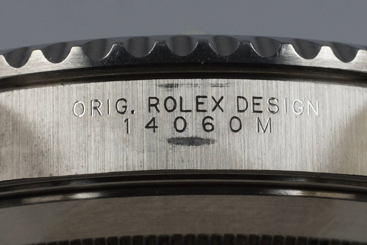 2001 Rolex Submariner 14060M