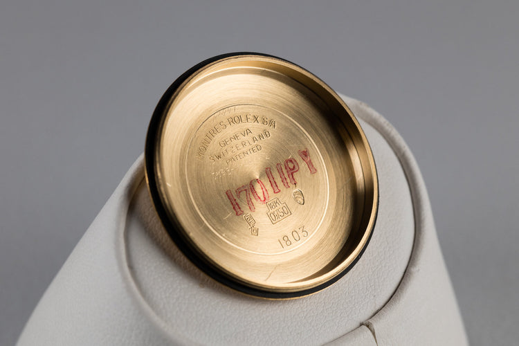 1970 Rolex 18K Day-Date 1803 Grey Dial