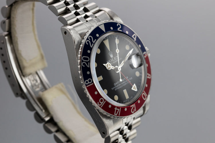 1981 Rolex GMT-Master 16750 "Pepsi"