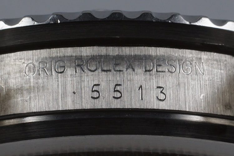 1989 Rolex Submariner 5513
