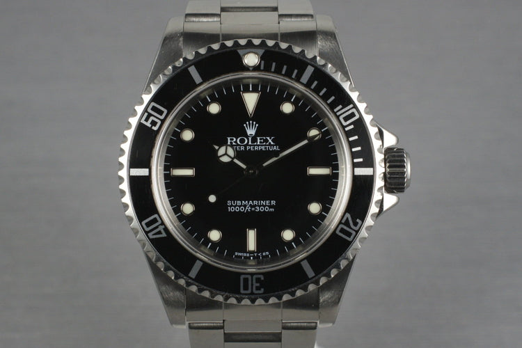 1997 Rolex Submariner 14060