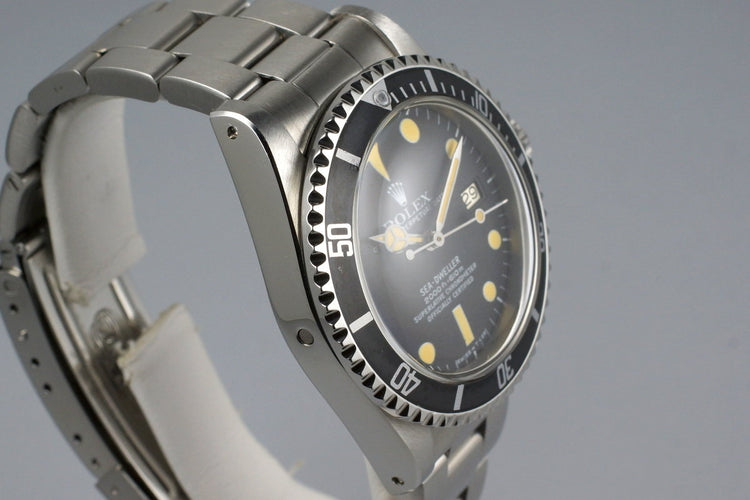 1981 Rolex Sea Dweller 1665 Mark I Dial