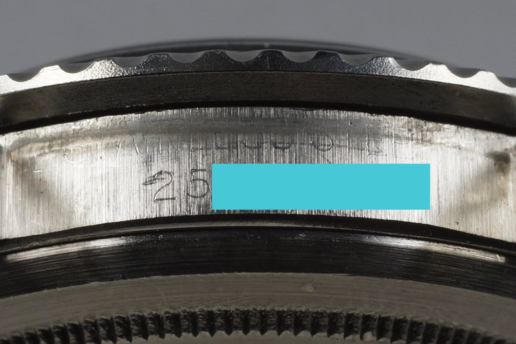 1970 Rolex Submariner 5513 Serif Dial